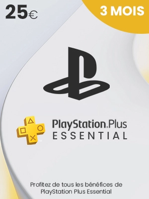Abonnement PlayStation Plus Essential | 3 mois