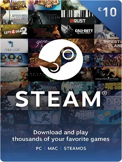 Carte Steam 10€